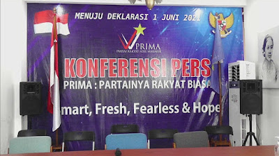 Bertepatan dengan Hari Pancasila, Partai PRIMA Partainya Rakyat Biasa Hari Ini Dideklarasikan