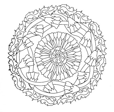 Mandala de flores