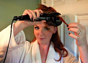 An easy way to create curls #HeartmyHair #ad 