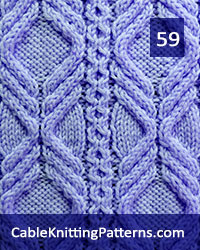 Cable Knitting Pattern 59