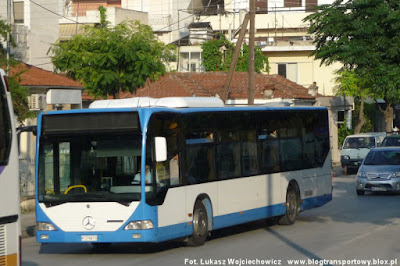 Mercedes Citaro w greckiej miejscowości Larissa