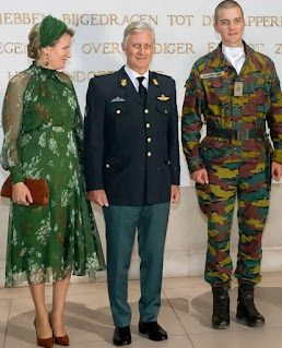 Prince Gabriel of Belgium begins military school