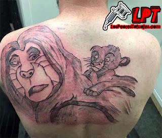 Tatuaje fail del Rey León