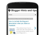 News!! How To Plow On A Mobile Topic / Template For Blogs Inwards Blogger