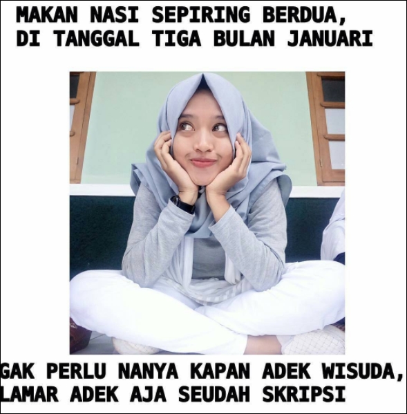 12 Meme 'Pantun Lucu' Ini Sanggup Bikin Jomblo Ngetawain 