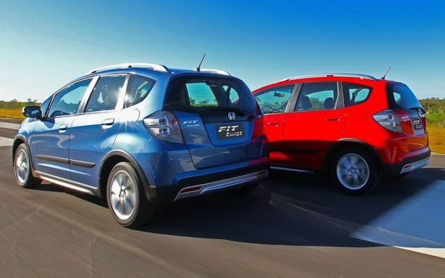 Honda Fit Twist - versão cross