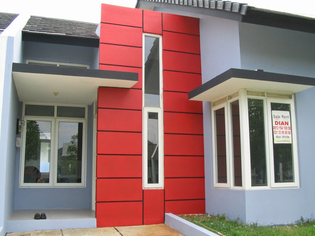 Contoh Rumah Cat Minimalis  Contoh Rumah Minimalis