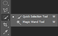 Quick Selection Tool.