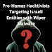 Pro-Hamas Hacktivists Targeting Israeli Entities with Wiper Malware