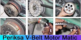 Hati-hati V-Belt Motor Matic bisa Putus Tiba-tiba