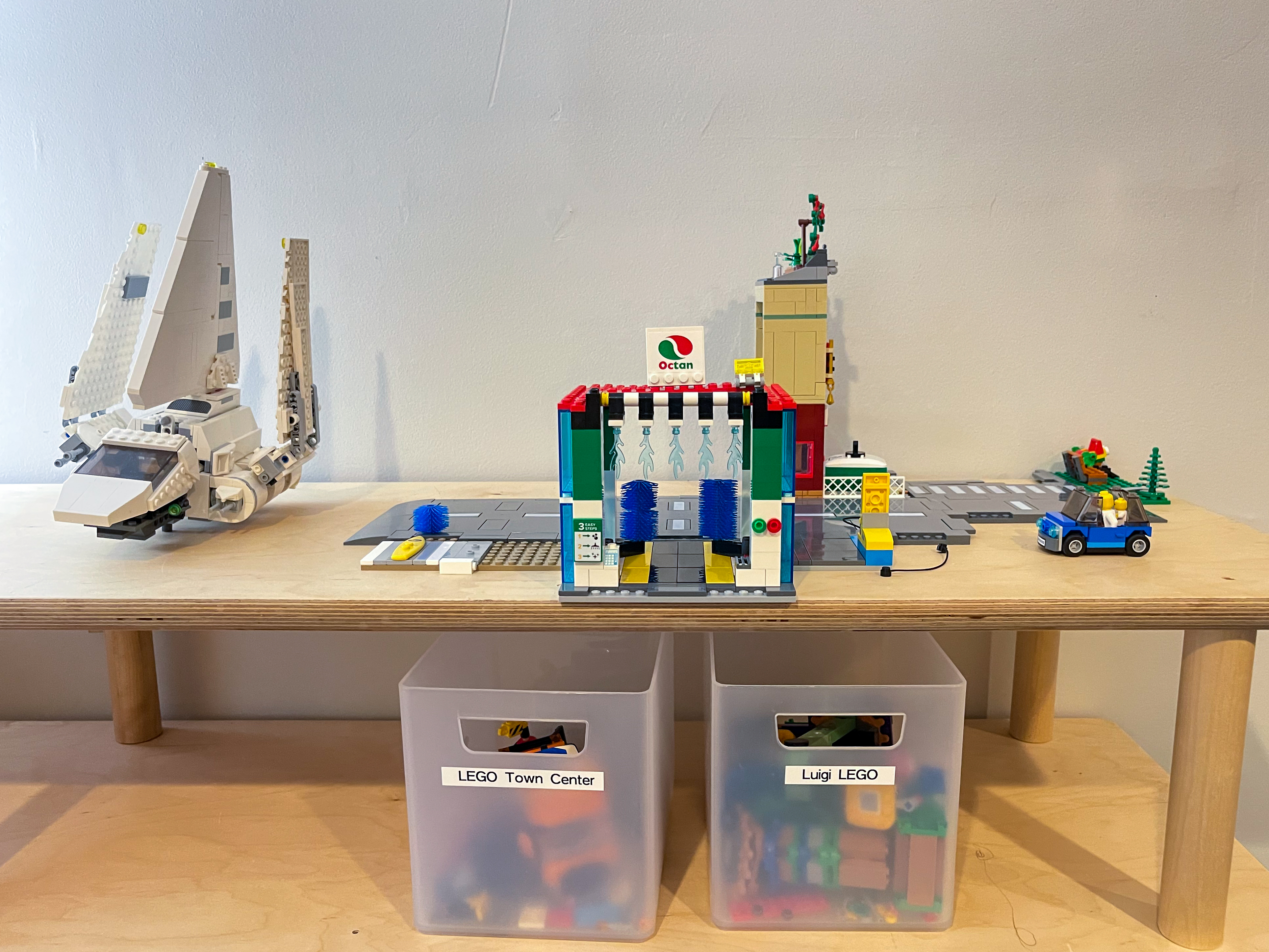 Looking for Lego storage suggestions for my 3 year old. He