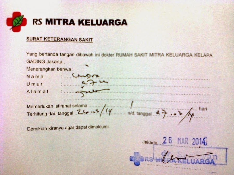 Surat dokter online