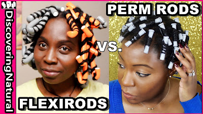 Perm Rods Versus Flexi Rods on Natural Hair | DiscoveringNatural