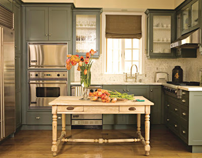 Painted Kitchen Furniture on Kitchen Remodel Designs  Painted Kitchen Cabinets