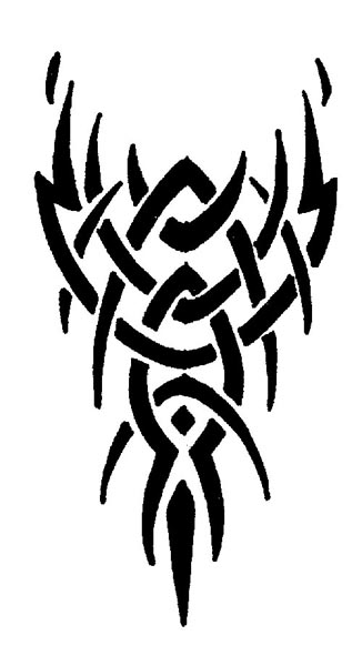 Scorpio symbol tribal tattoos might be large as well as small 