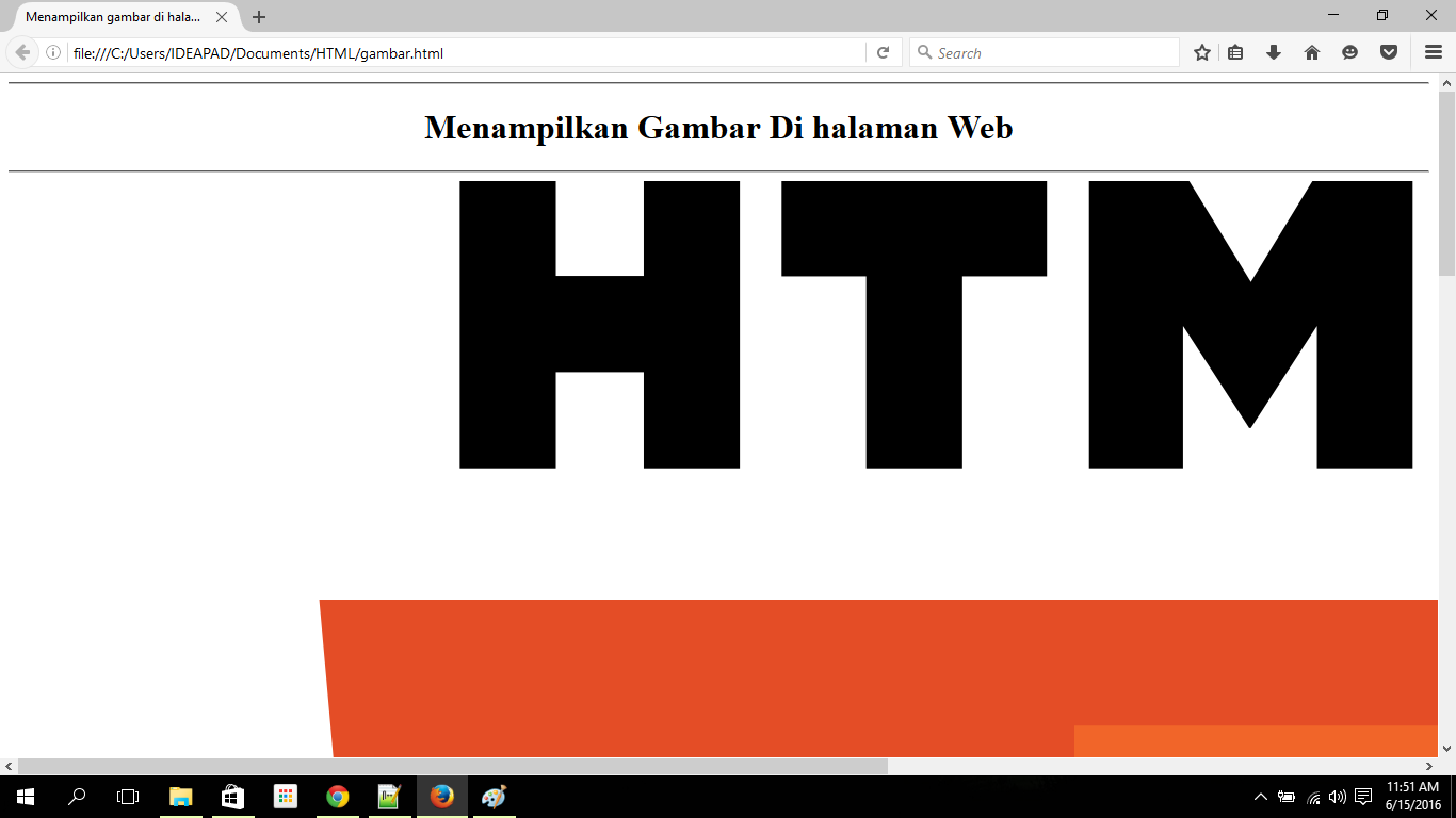 HTML5 Mudah Banget Cara menampilkan Gambar di halaman web 