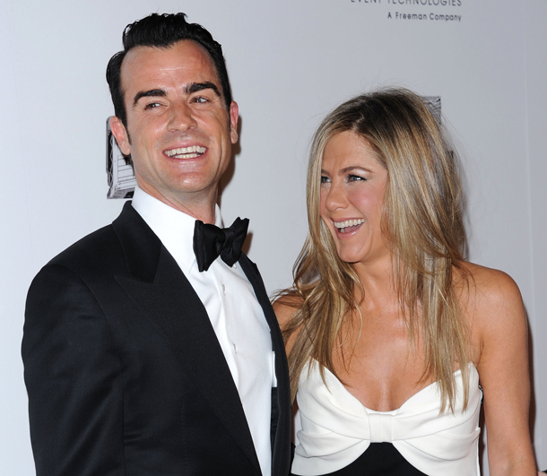 Jennifer Aniston and Justin Theroux