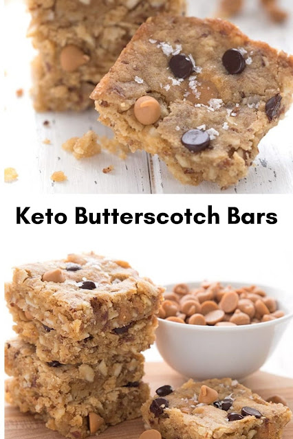 Keto Butterscotch Bars