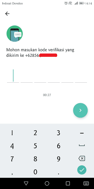 masukkan kode verifikasi