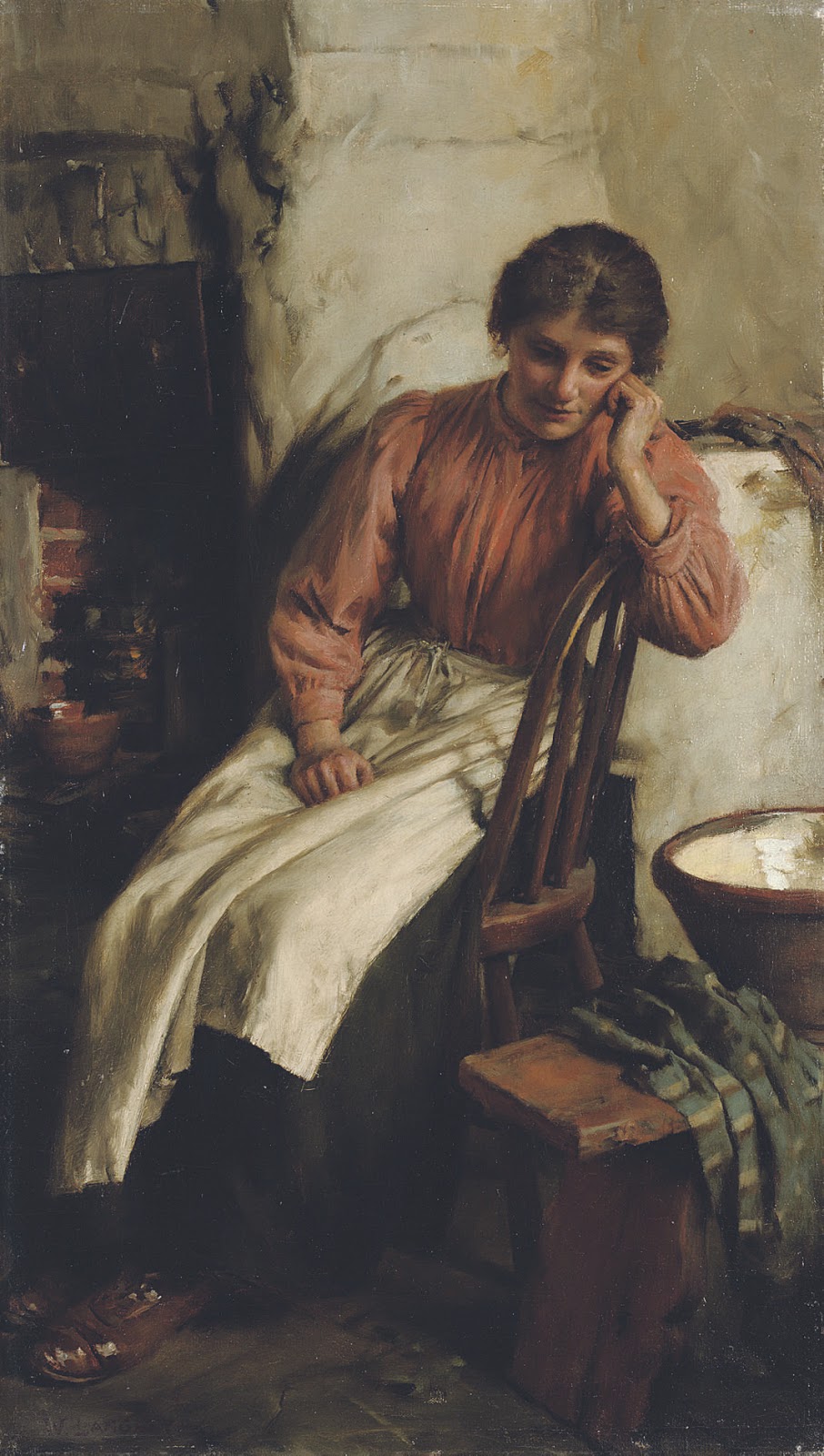 Walter Langley A reverie 