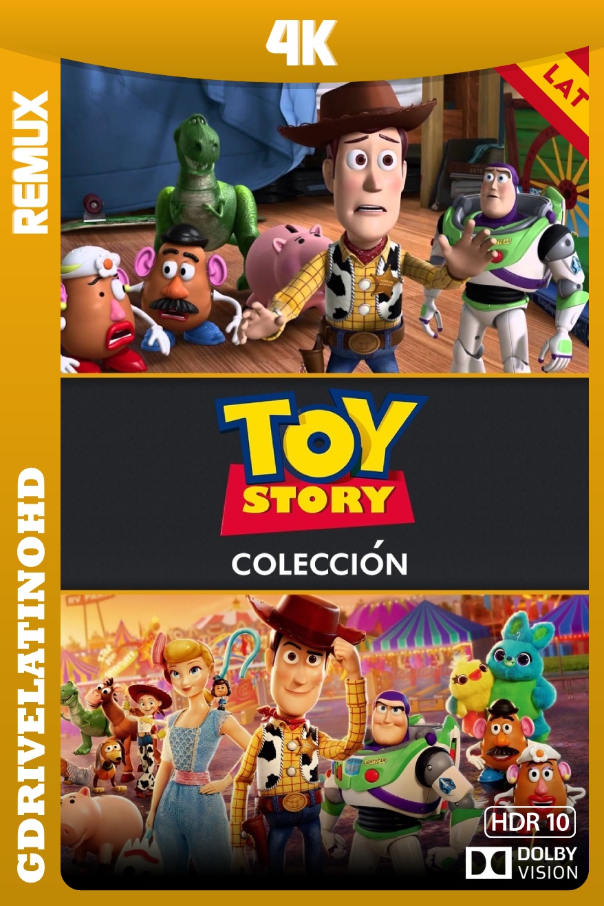 Toy Story – Colección (1995-2019) BDRemux 4K DV HDR10 Latino-Inglés