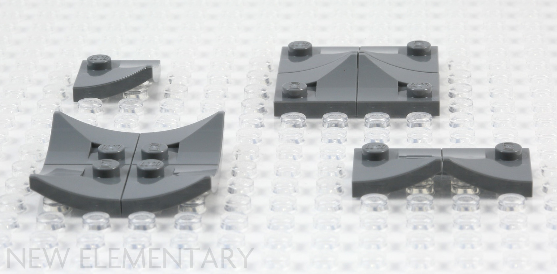 Plaque de base pour dalles LEGO® 3x4 avec 4 tenons noir - 88646 NOUVEA –  Stein-Experte
