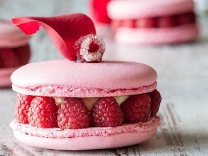 Recette Dessert Rapide brioches Macarons framboises