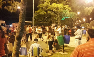 Projeto Baile de Rua Vida Saudável reuniu aproximadamente 400 pessoas