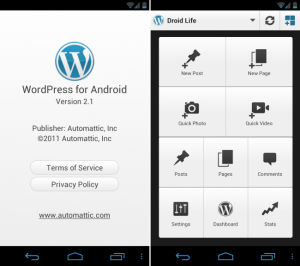 Wordpress for Android v2.1