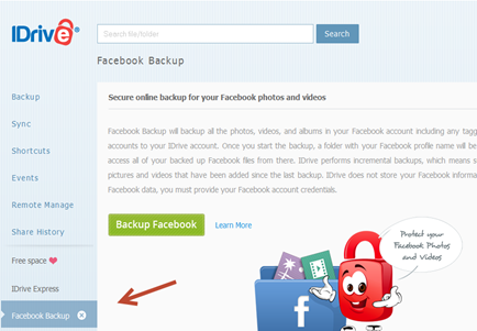 การ backup ข้อมูลภาพถ่ายและวีดีโอใน facebook