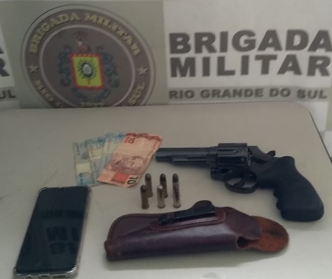 Brigada Militar prende foragido armado no bairro Ponta Porã em Cachoeirinha