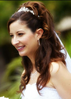 Long Bridal Hairstyle