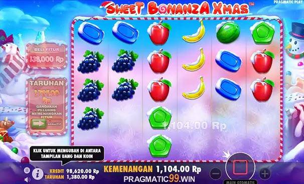 Free Spin Slot Sweet Bonanza Xmas
