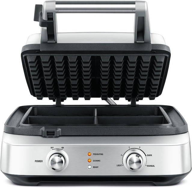 Breville BWM604BSSUSC, the Smart Waffle Batter