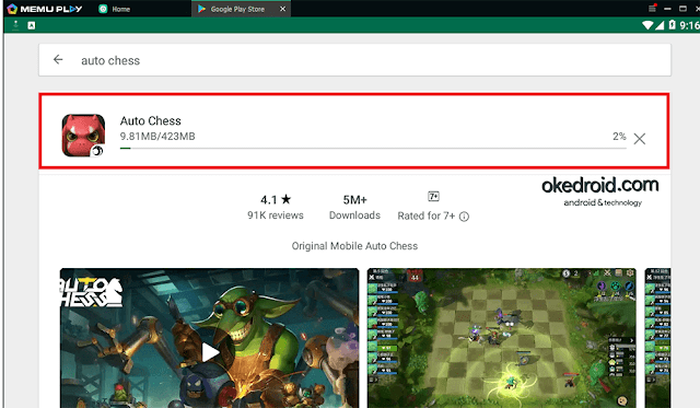 Download dan Install Game Auto Chess Android di Google Play Store