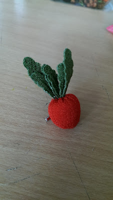 Radish Brooch