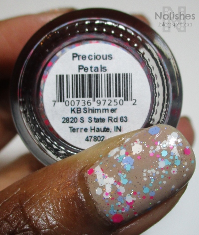 Label Shot: KB Shimmer 'Precious Petals'