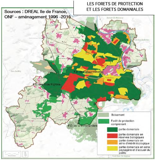 Cartes des forêts de France