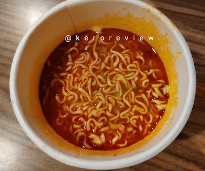 รีวิว ป๊อปหมี่ บะหมี่กึ่งสำเร็จรูปชนิดถ้วย รสไก่เผ็ด (CR) Review Instant Cup Noodles Rasa Ayam Pedas (Spicy Chicken) Flavor, Pop Mie Brand.