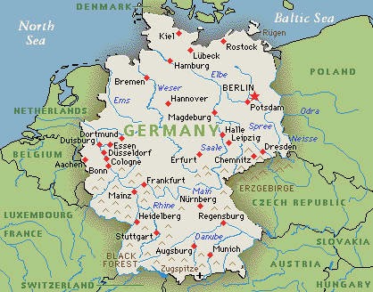 karta njemačke essen Karta Njemacke Essen Karta karta njemačke essen