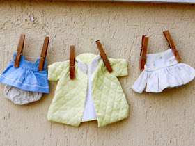 Vintage doll clothes