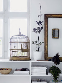 decorating with birdcages