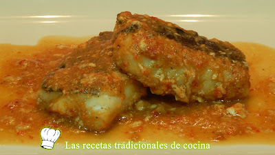 Bacalao en salsa picante