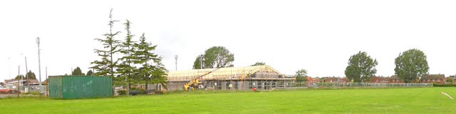 New changing rooms taking shape at Brigg Recreation Ground in July 2016 - picture 3