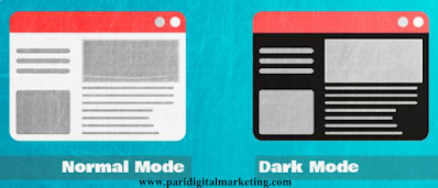 How to Add Night mode or Dark mode button on Blogger navigation bar in Blogger in Hindi