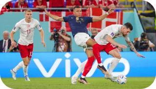 اهداف مبارة فرنسا في كأس العالم ضد الدنمارك,مبابي يسجل