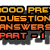 1000 Previous Questions and Answers  for PSC/SSC/UPSC/RRB Exams- Part-1 (Page-1)