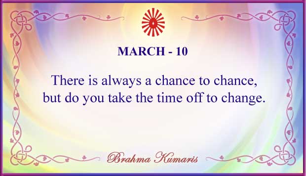 Thought For The Day March 10