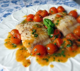 Tomato & Herb Sauced Alaskan Black Cod