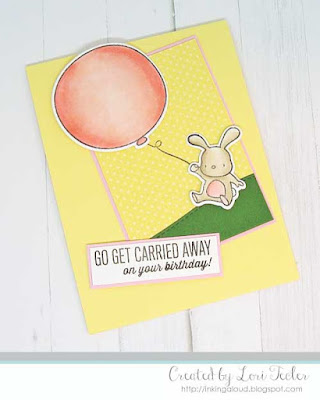 Go Get Carried Away card-designed by Lori Tecler/Inking Aloud-stamps and dies from Mama Elephant